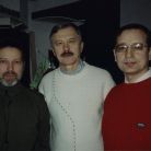 С Леонидом Серебренниковым и Сергеем Ковалевым.